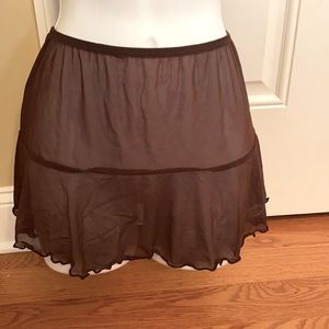 Venus sheer swim cover up-skirt